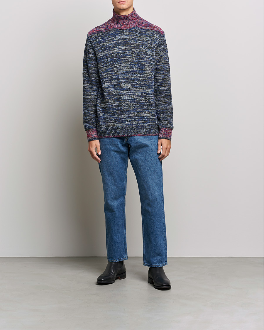 Hombres | Jerséis y prendas de punto | PS Paul Smith | Knitted Roll Neck Green