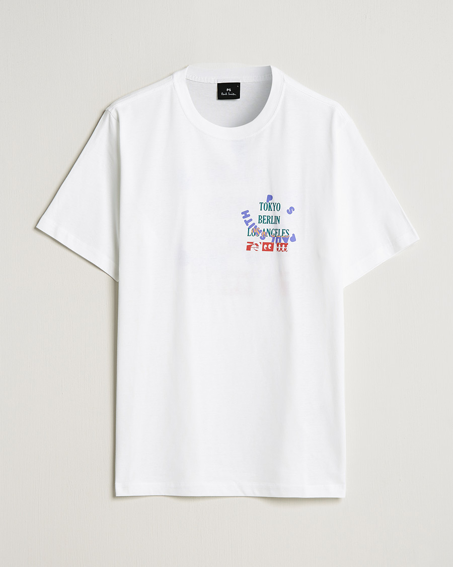 Hombres | Camisetas | PS Paul Smith | Tokyo T-Shirt White