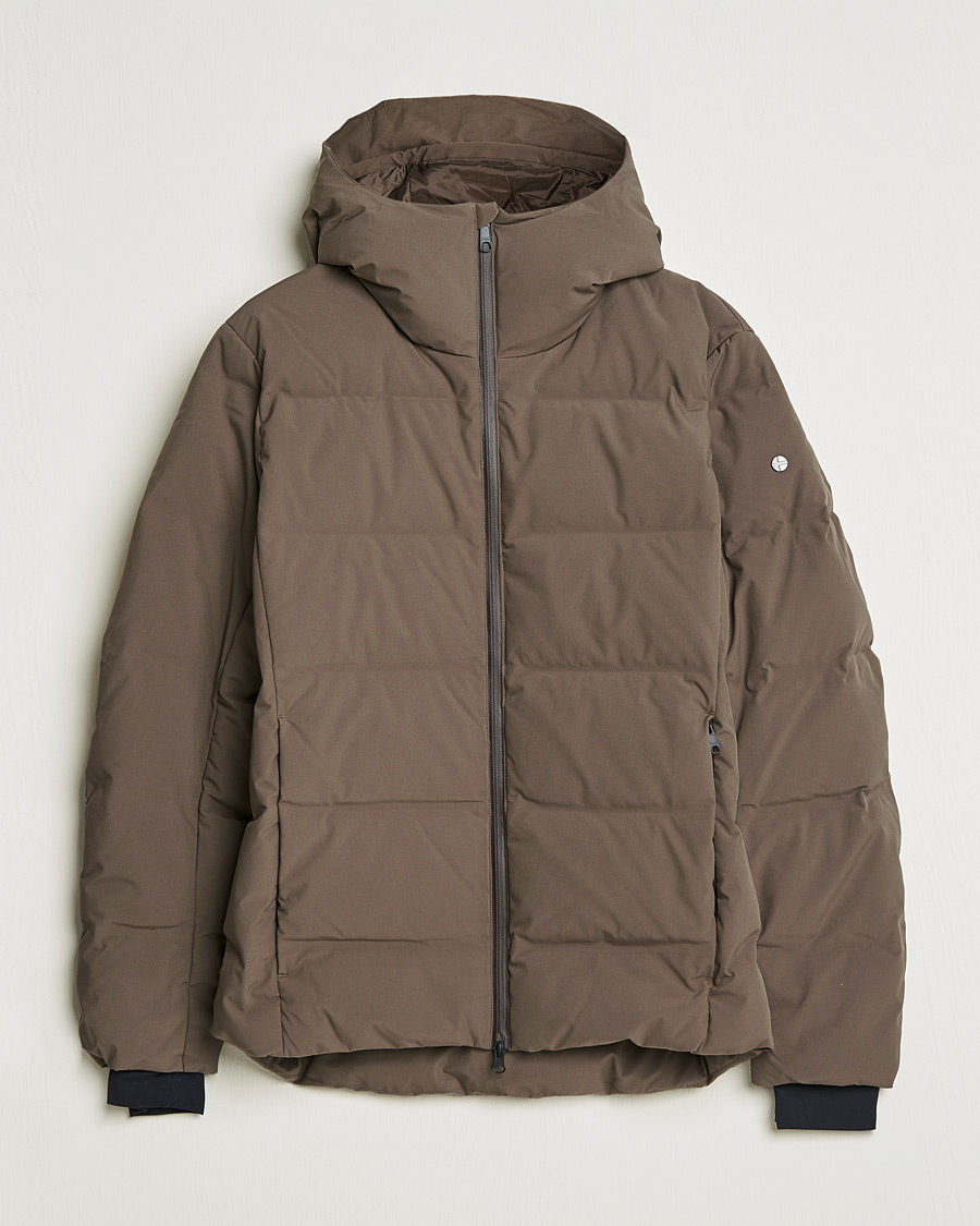 Hombres | Abrigos y chaquetas | Scandinavian Edition | Torrent Hooded Puffer Jacket Major Brown