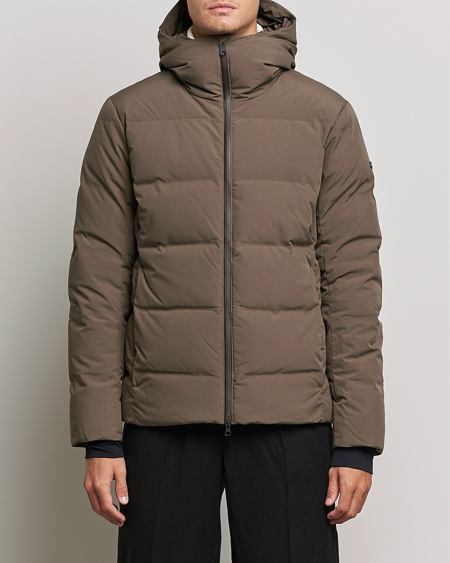 Hombres | Abrigos y chaquetas | Scandinavian Edition | Torrent Hooded Puffer Jacket Major Brown