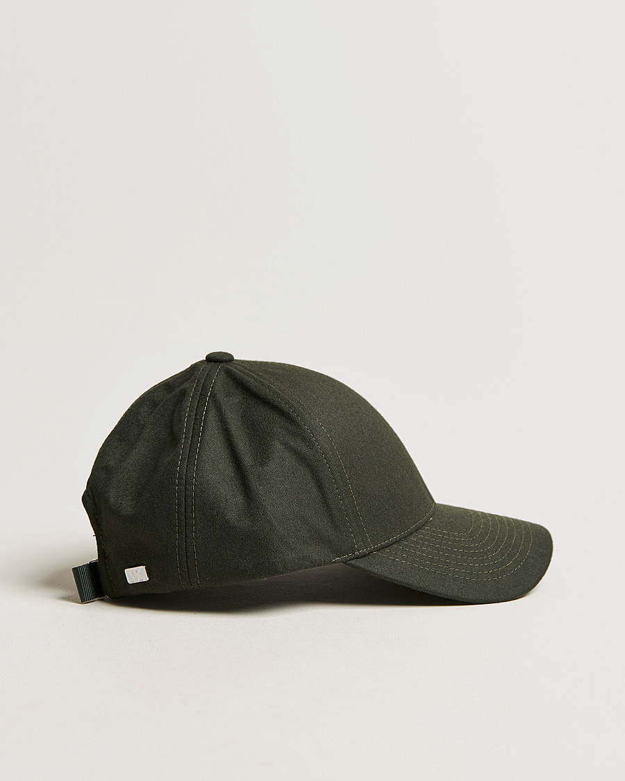 Hombres | Sombreros y gorras | Varsity Headwear | Wool Tech Baseball Cap Green