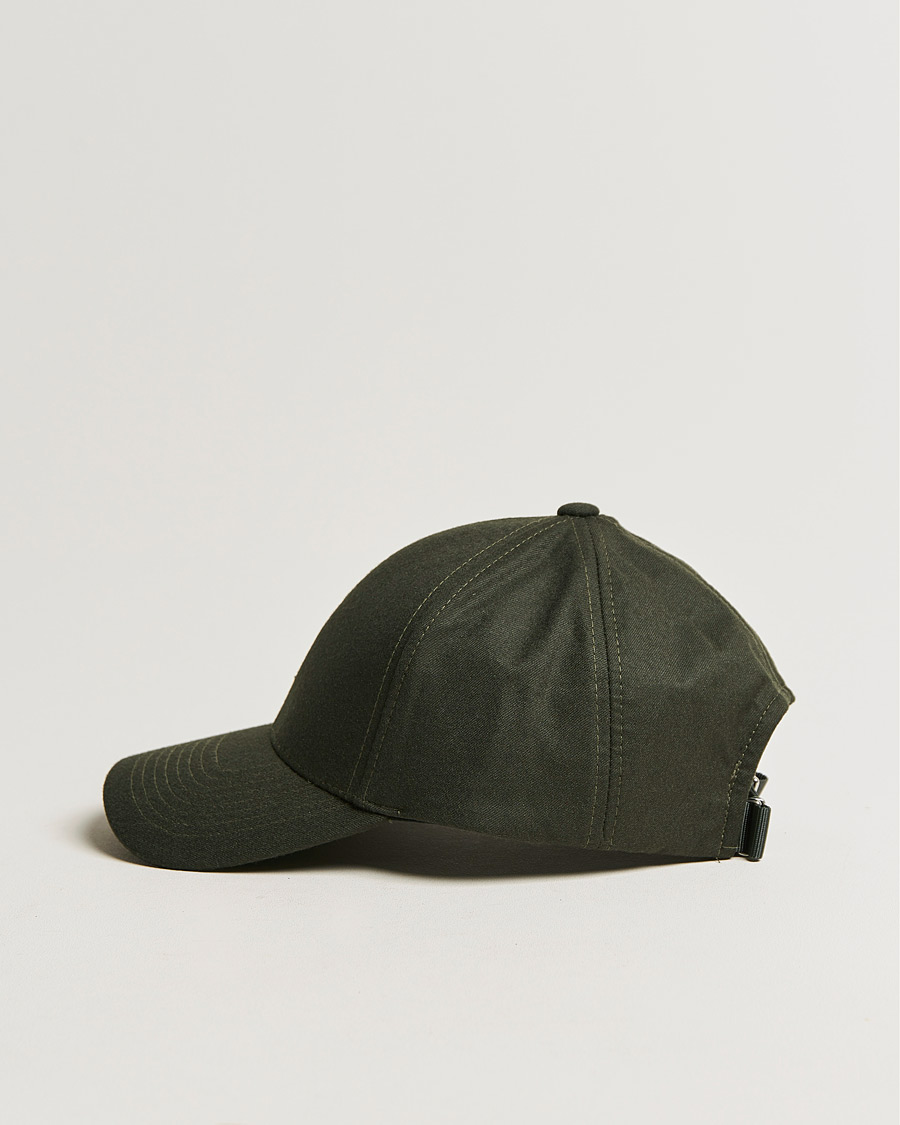 Hombres | Varsity Headwear Wool Tech Baseball Cap Green | Varsity Headwear | Wool Tech Baseball Cap Green