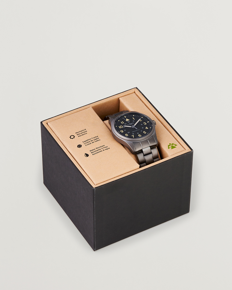 Hombres | Timex Field Post Mechanical Watch 38mm Gunmetal Finish | Timex | Field Post Mechanical Watch 38mm Gunmetal Finish