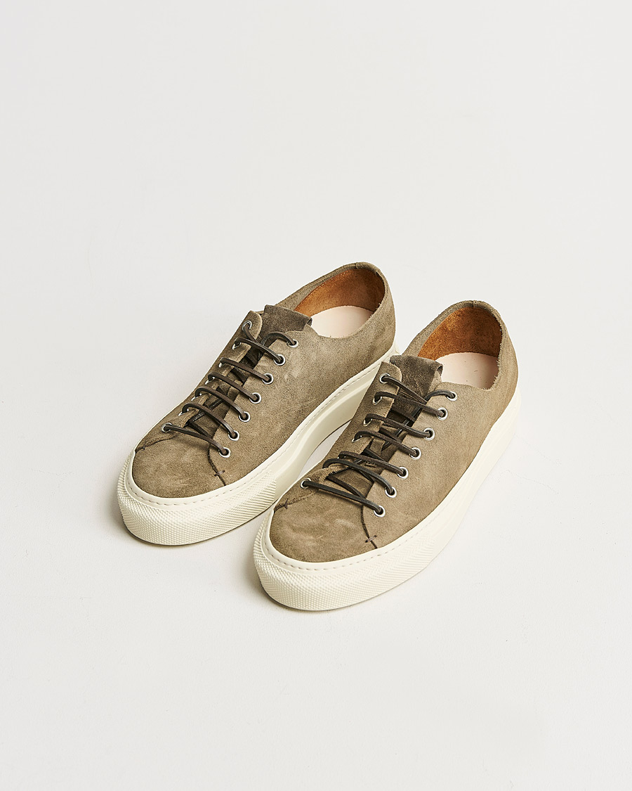 Hombres | Buttero Tanino Suede Sneaker Taupe | Buttero | Tanino Suede Sneaker Taupe
