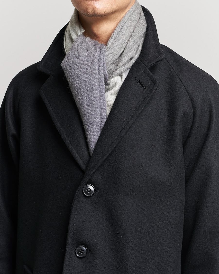 Hombres | Begg & Co Nuance Ombre Cashmere Scarf Marble Midnight | Begg & Co | Nuance Ombre Cashmere Scarf Marble Midnight