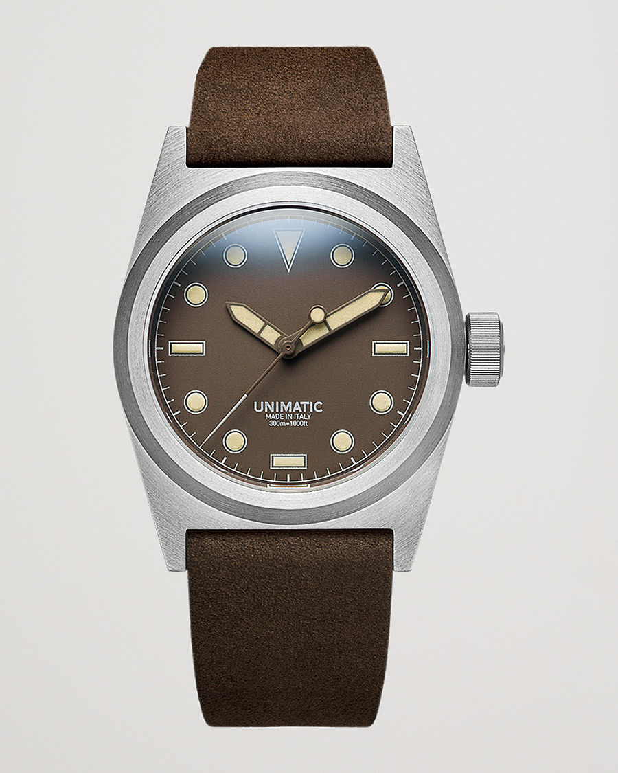 Hombres | UNIMATIC Modello Due Field Watch Mocha Brown | UNIMATIC | Modello Due Field Watch Mocha Brown
