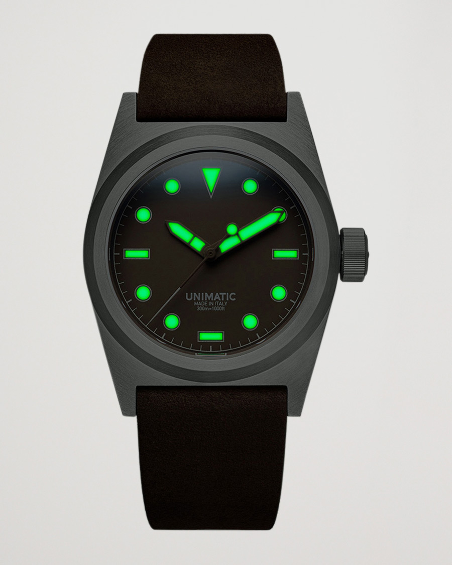 Hombres | UNIMATIC Modello Due Field Watch Mocha Brown | UNIMATIC | Modello Due Field Watch Mocha Brown