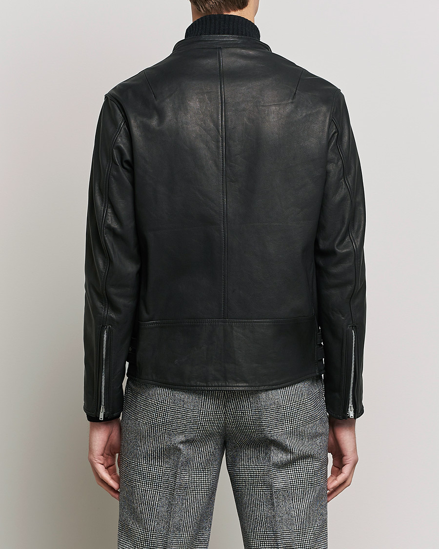 Hombres | Abrigos y chaquetas | Beams F | Riders Leather Jacket Black