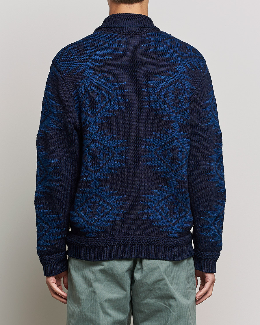 Hombres | Jerséis y prendas de punto | BEAMS PLUS | Cowichan Cardigan Navy