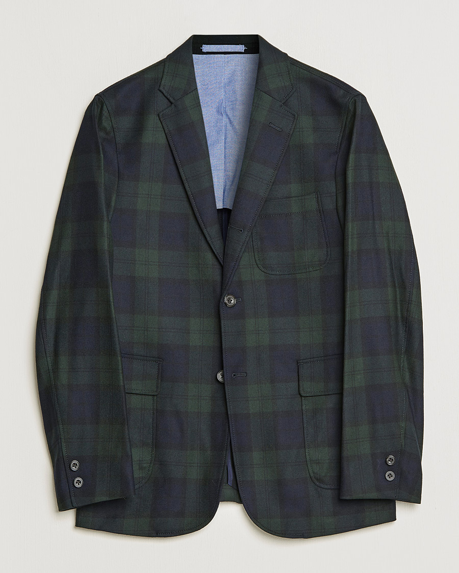 Hombres | Blazers | BEAMS PLUS | Flannel Blazer Blackwatch