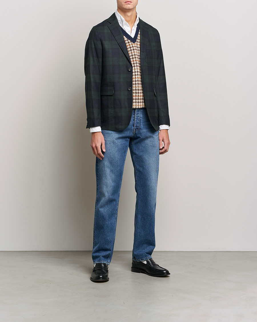 Hombres | Blazers | BEAMS PLUS | Flannel Blazer Blackwatch