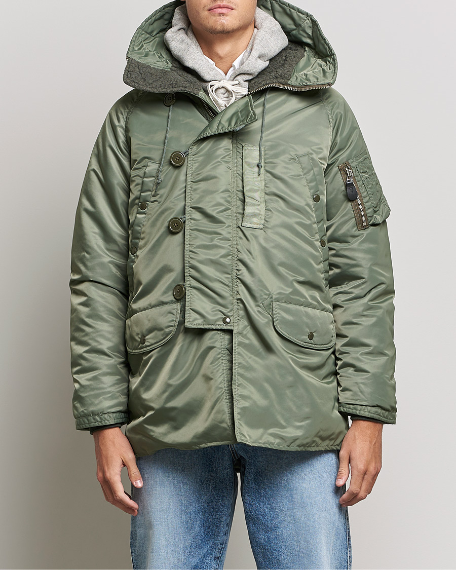 Hombres | Abrigos y chaquetas | BEAMS PLUS | MIL Type N-3B Parka Sage