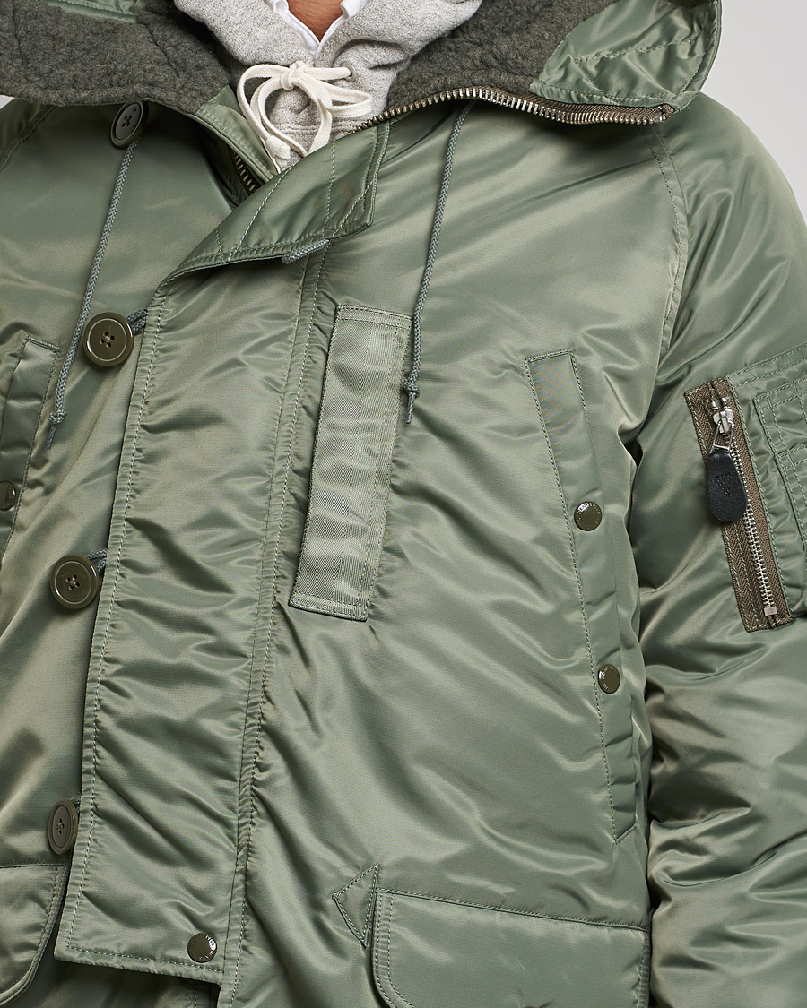Hombres | Abrigos y chaquetas | BEAMS PLUS | MIL Type N-3B Parka Sage