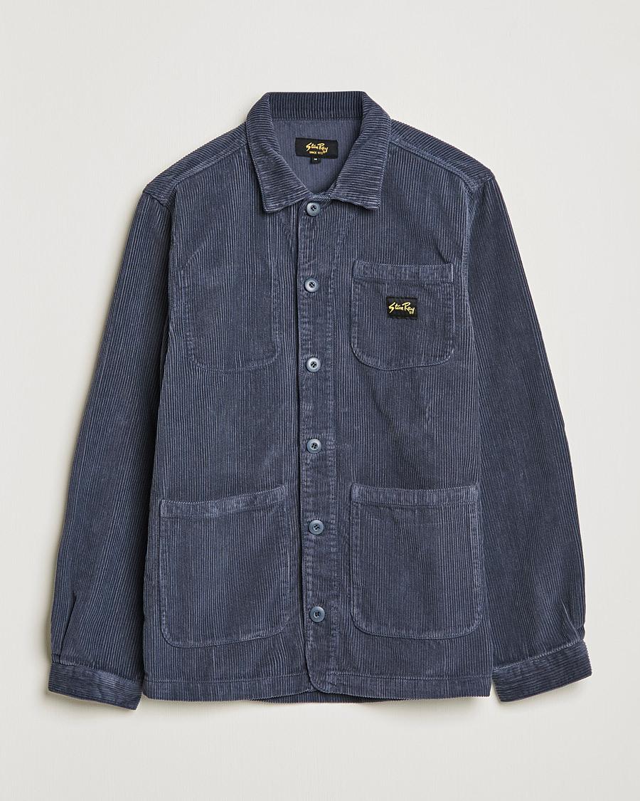 Hombres | Abrigos y chaquetas | Stan Ray | Painters Cord Shirt Jacket Navy