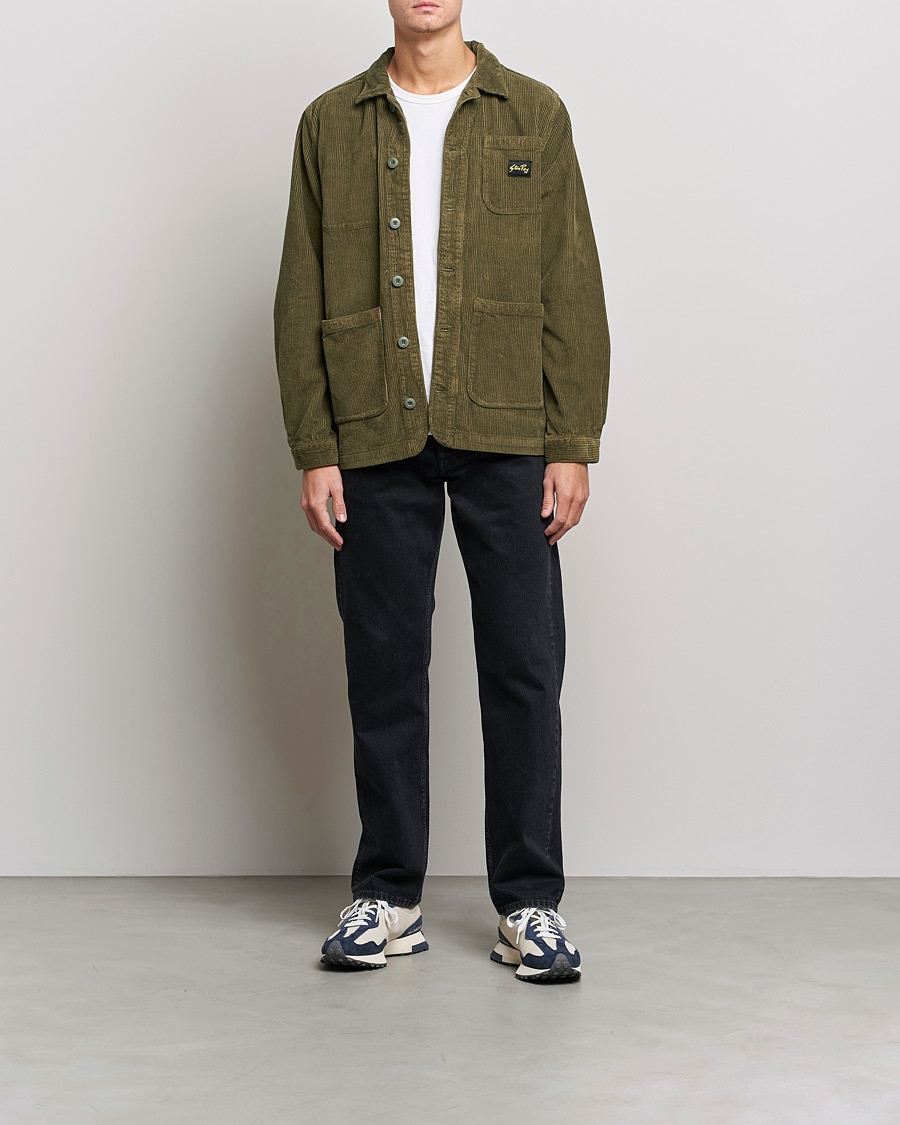 Hombres | Abrigos y chaquetas | Stan Ray | Painters Cord Shirt Jacket Olive