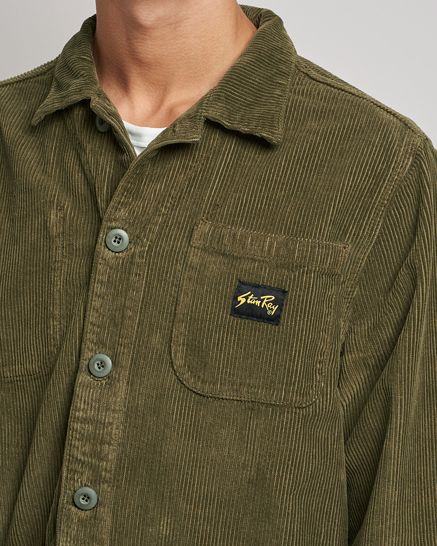 Hombres | Abrigos y chaquetas | Stan Ray | Painters Cord Shirt Jacket Olive