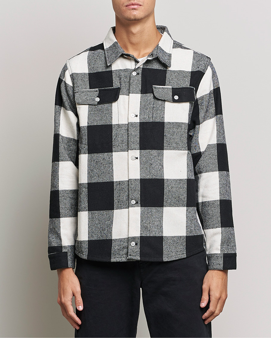 Hombres | Camisas | Stan Ray | Checked Work Shirt Black/Natural