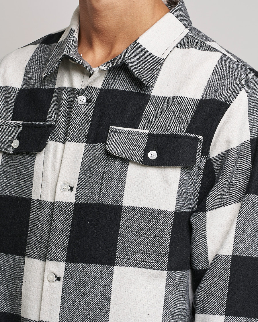 Hombres | Camisas | Stan Ray | Checked Work Shirt Black/Natural