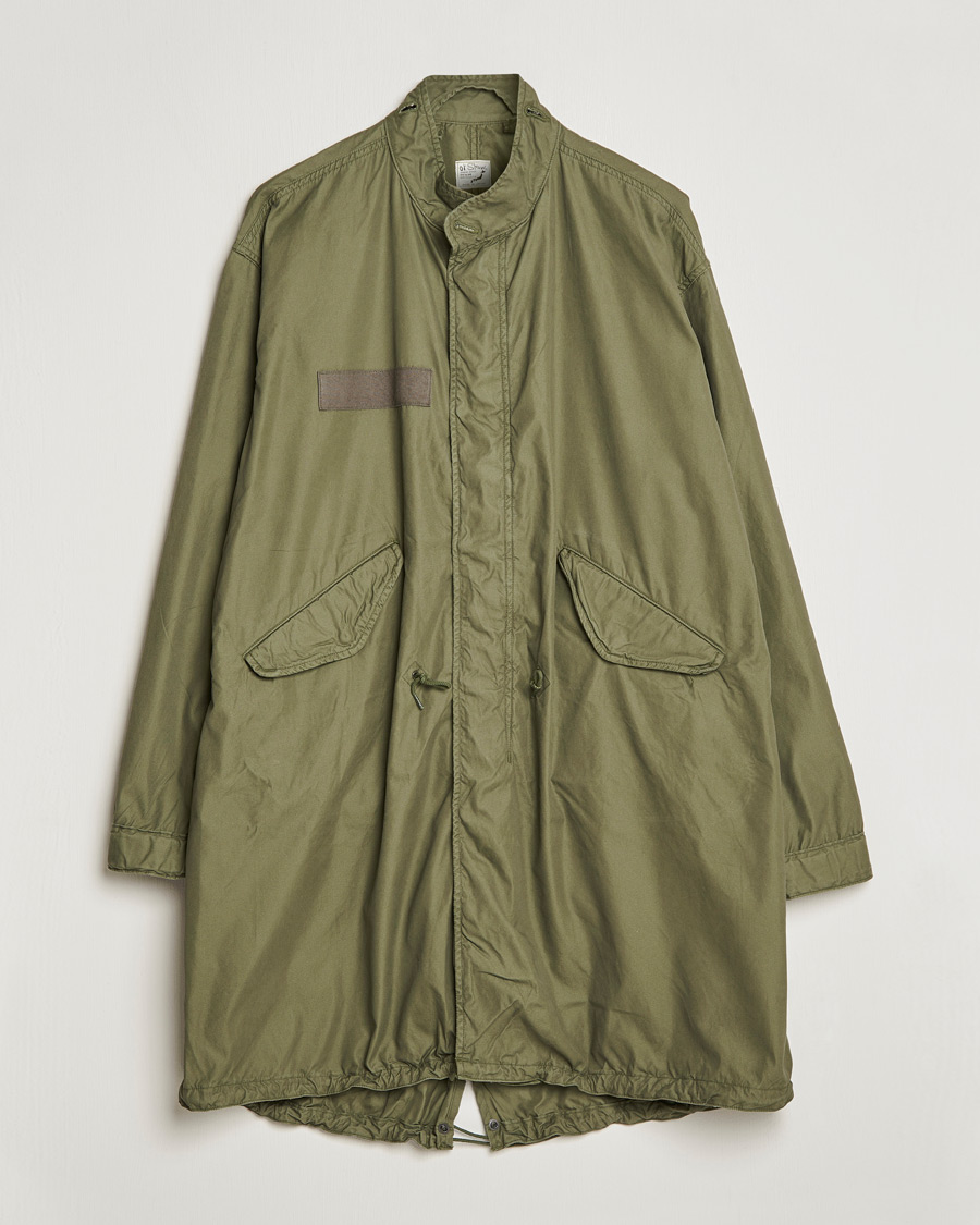 Hombres | Abrigos y chaquetas | orSlow | M-65 Fishtail Coat Army Green