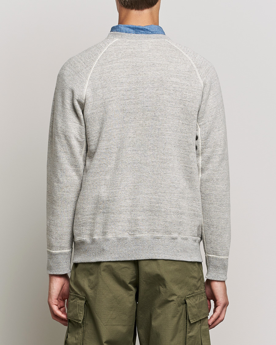 Hombres | Jerséis y prendas de punto | orSlow | Loop Wheel Sweatshirt Heather Grey