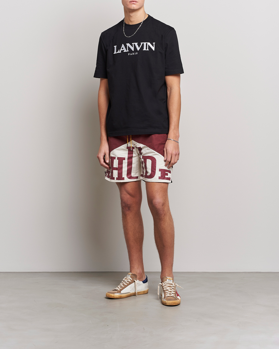 Hombres | Pantalones cortos | Rhude | Yachting Shorts Red/White