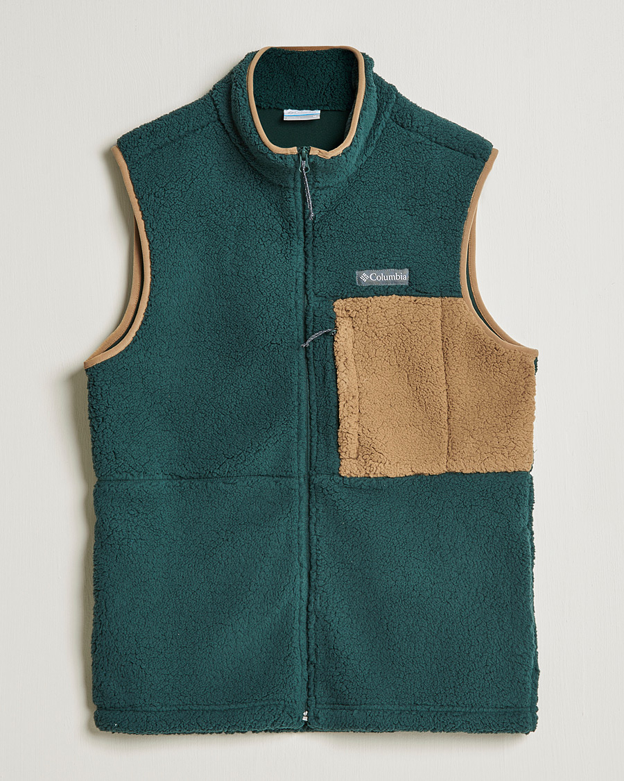 Hombres | Jerséis y prendas de punto | Columbia | Mountainside Heavyweight Vest Spruce