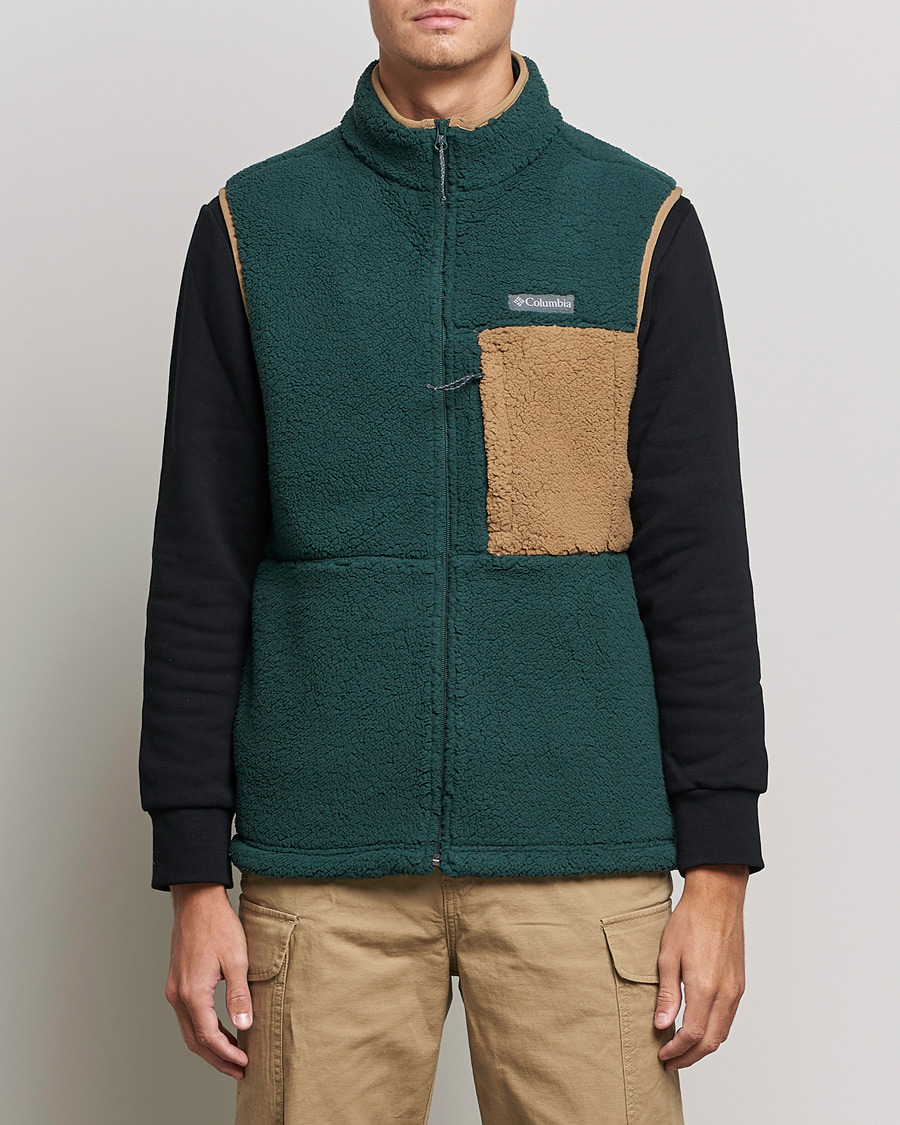 Hombres | Jerséis y prendas de punto | Columbia | Mountainside Heavyweight Vest Spruce