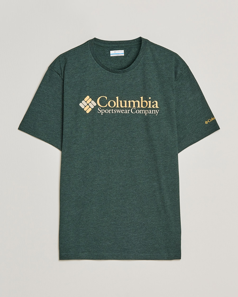 Hombres | Camisetas | Columbia | Basic Logo Short Sleeve T-Shirt Spruce Heather