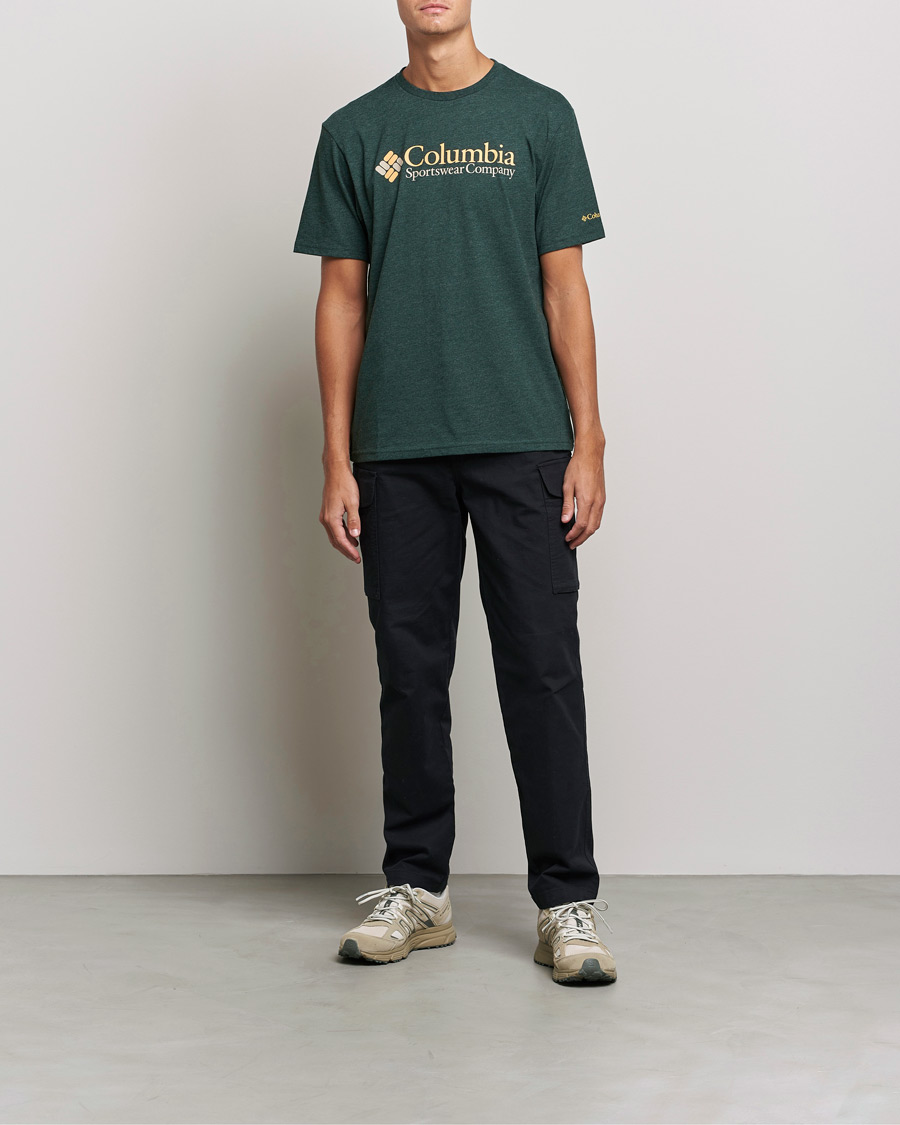 Hombres | Camisetas | Columbia | Basic Logo Short Sleeve T-Shirt Spruce Heather