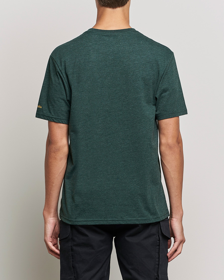 Hombres | Camisetas | Columbia | Basic Logo Short Sleeve T-Shirt Spruce Heather