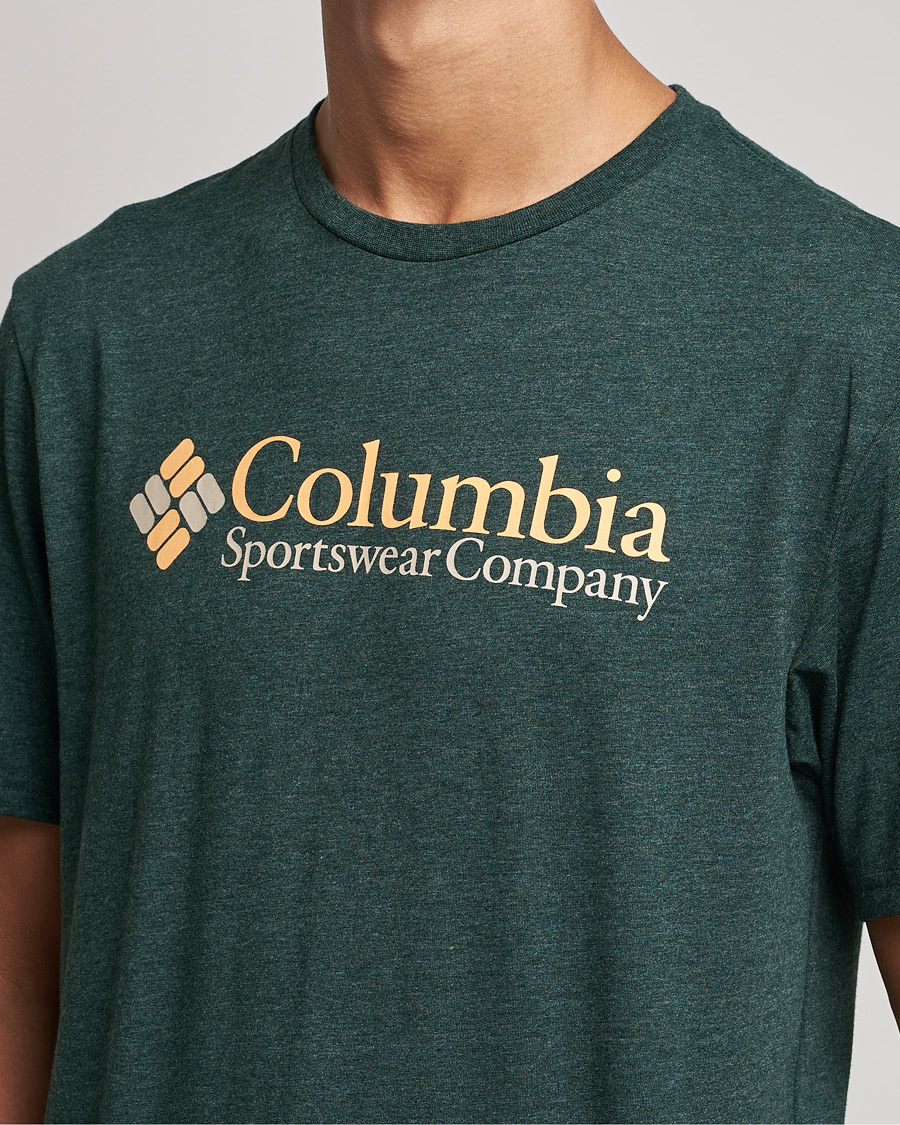 Hombres | Camisetas | Columbia | Basic Logo Short Sleeve T-Shirt Spruce Heather