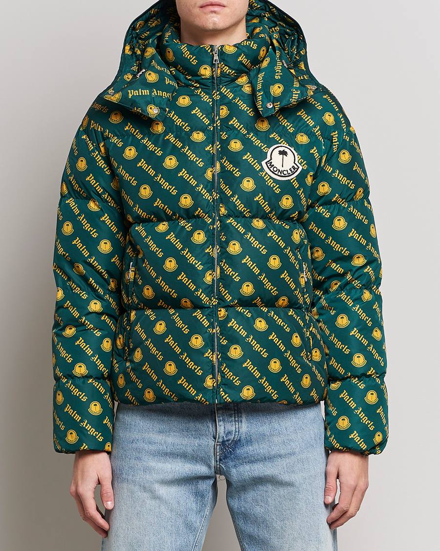 Hombres | Abrigos y chaquetas | Moncler Genius | 8 Palm Angels Thompson Down Jacket Green