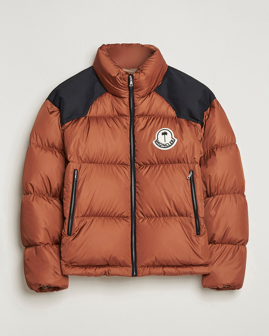 Hombres | Abrigos y chaquetas | Moncler Genius | 8 Palm Angels Nevin Down Jacket Brown