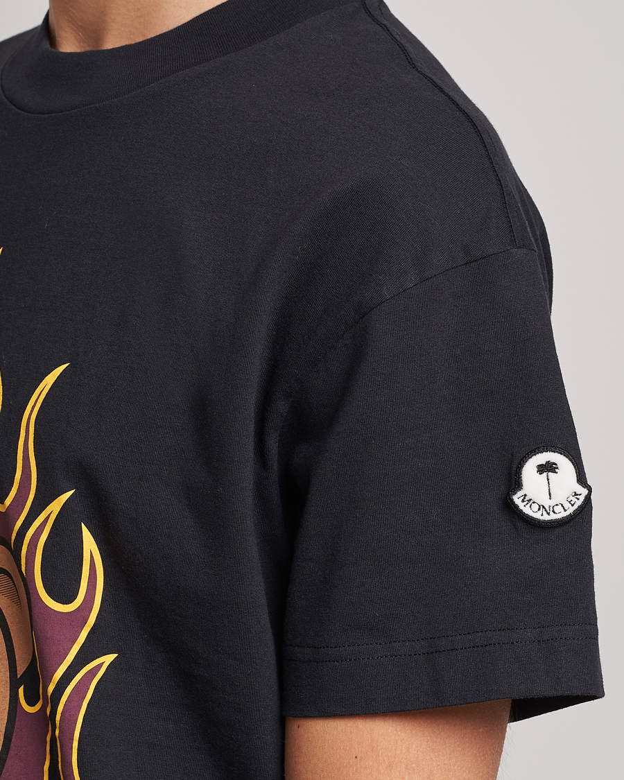Hombres | Camisetas | Moncler Genius | 8 Palm Angels Bear Motif T-Shirt Black