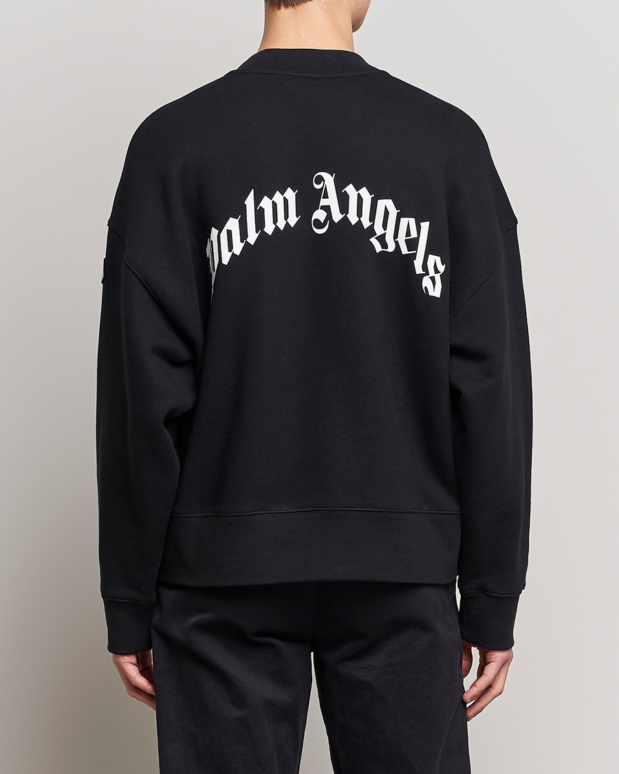 Hombres | Jerséis y prendas de punto | Moncler Genius | 8 Palm Angels Bear Motif Sweatshirt Black
