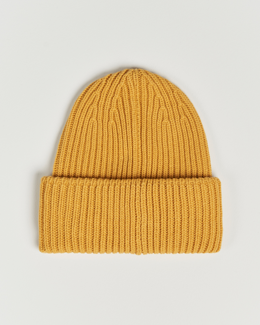 Hombres | 8 Moncler Genius Palm Angels Wool Beanie Yellow | Moncler Genius | 8 Palm Angels Wool Beanie Yellow