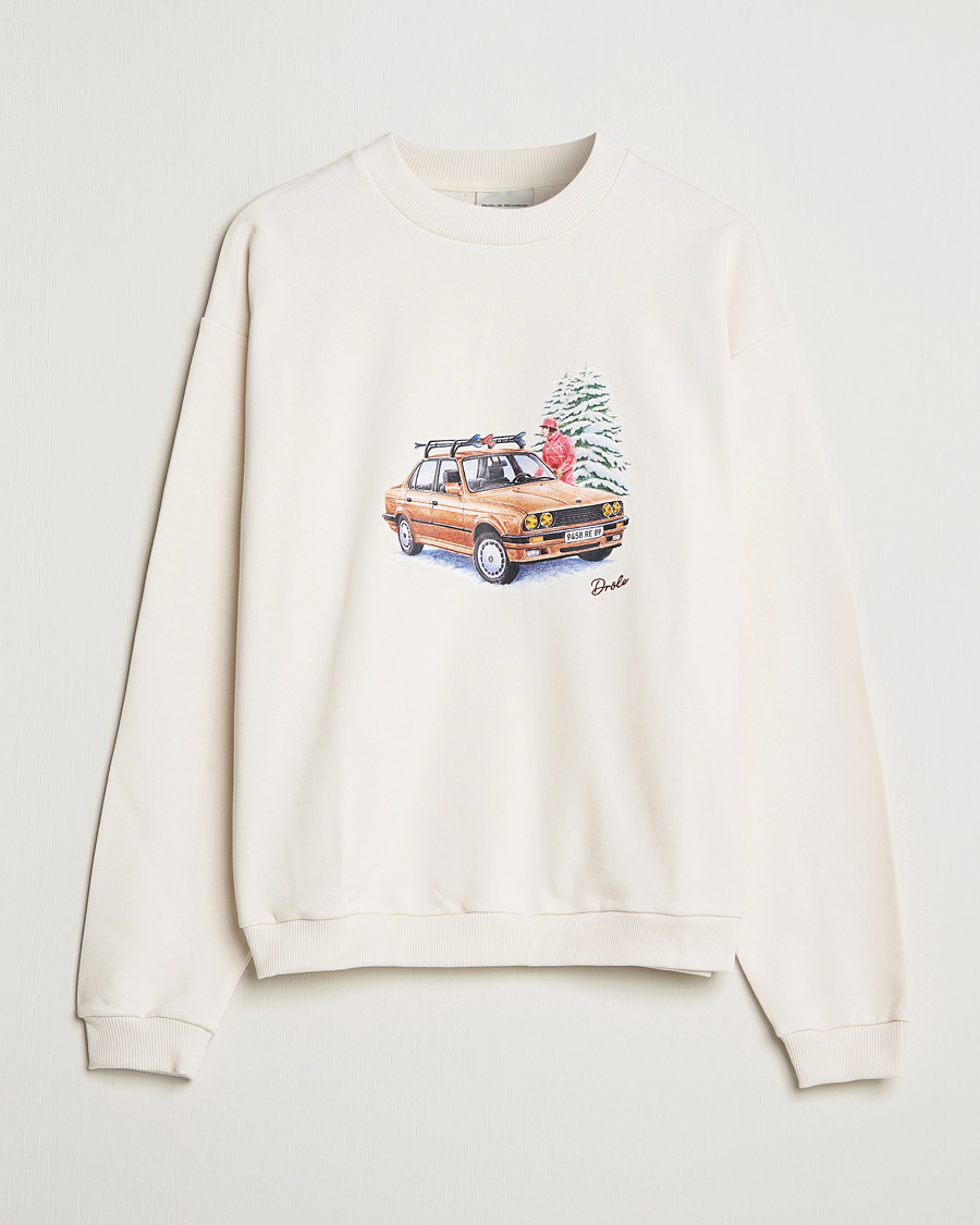 Hombres | Jerséis y prendas de punto | Drôle de Monsieur | Departe Ski Sweatshirt Off White