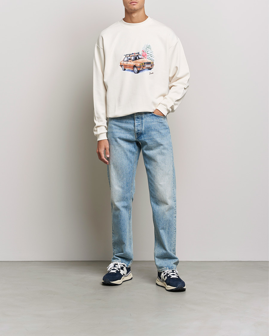 Hombres | Jerséis y prendas de punto | Drôle de Monsieur | Departe Ski Sweatshirt Off White