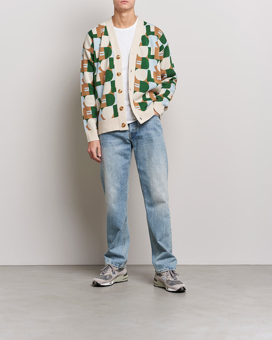 Hombres | Jerséis y prendas de punto | Drôle de Monsieur | Le Cardigan White/Beige