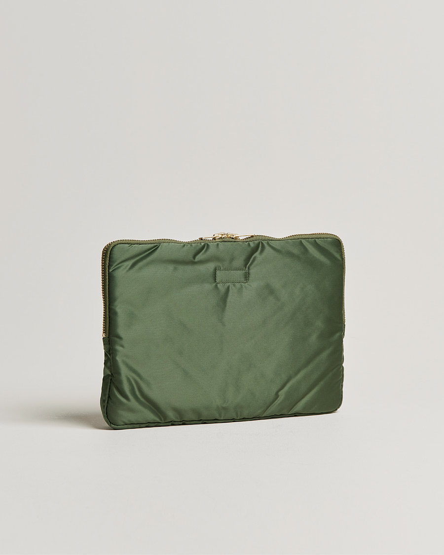 Hombres | Porter-Yoshida & Co. Tanker Document Case Sage Green | Porter-Yoshida & Co. | Tanker Document Case Sage Green