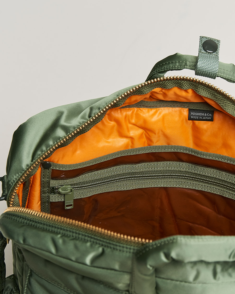 Hombres | Porter-Yoshida & Co. Tanker 3Way Briefcase Sage Green | Porter-Yoshida & Co. | Tanker 3Way Briefcase Sage Green