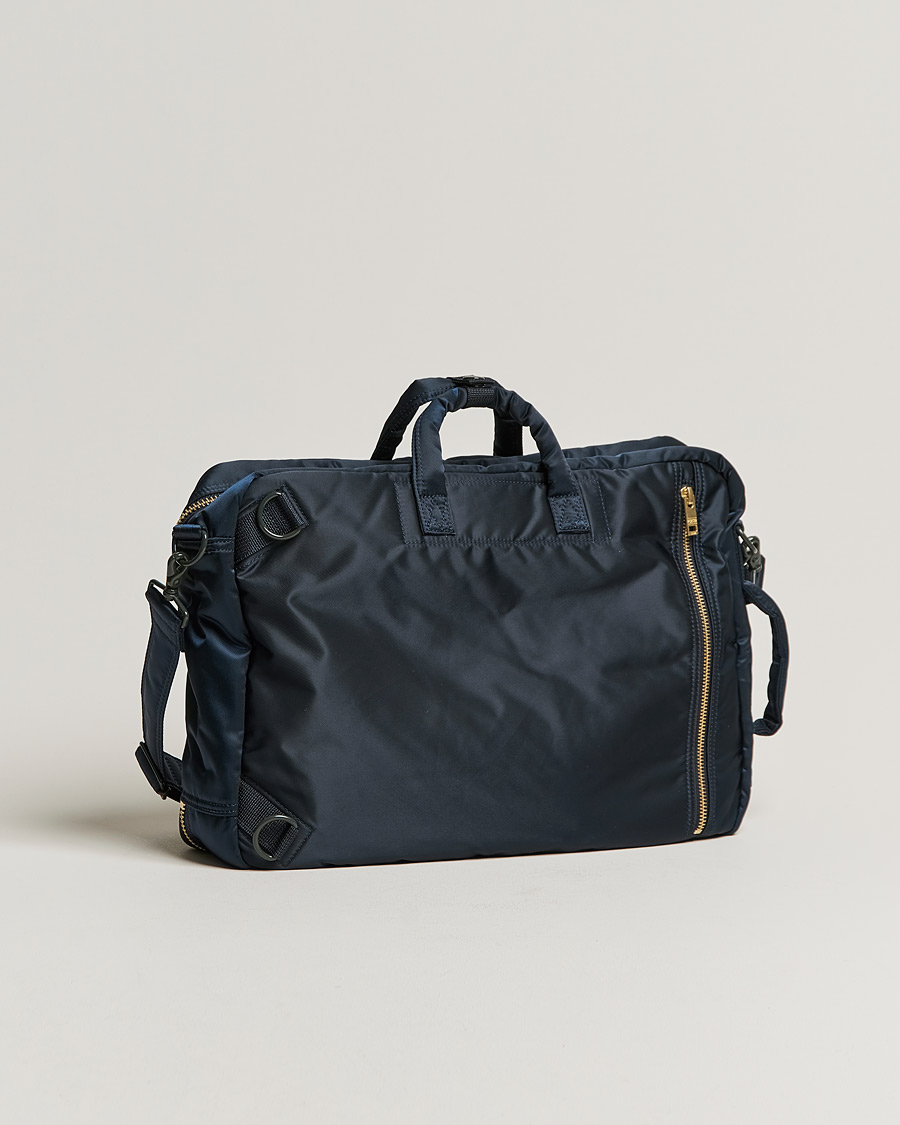 Hombres | Porter-Yoshida & Co. Tanker 3Way Briefcase Iron Blue | Porter-Yoshida & Co. | Tanker 3Way Briefcase Iron Blue