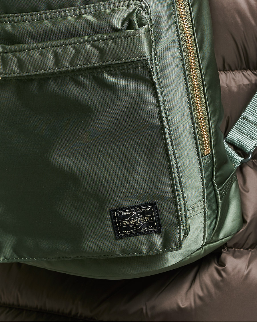 Hombres | Porter-Yoshida & Co. Tanker Rucksack Sage Green | Porter-Yoshida & Co. | Tanker Rucksack Sage Green