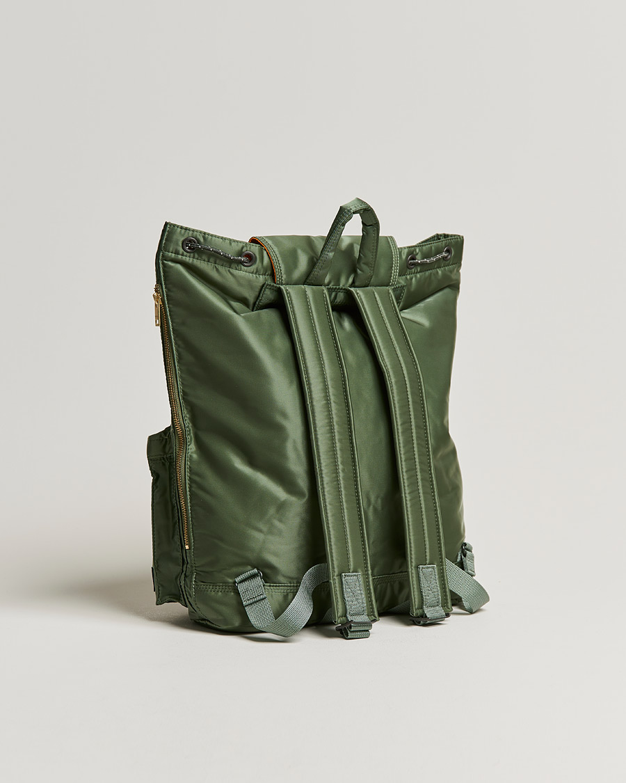 Hombres | Porter-Yoshida & Co. Tanker Rucksack Sage Green | Porter-Yoshida & Co. | Tanker Rucksack Sage Green