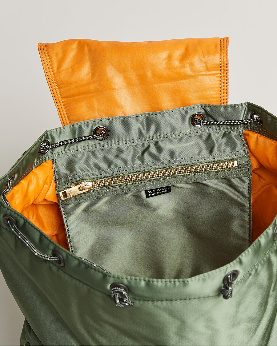 Hombres | Porter-Yoshida & Co. Tanker Rucksack Sage Green | Porter-Yoshida & Co. | Tanker Rucksack Sage Green