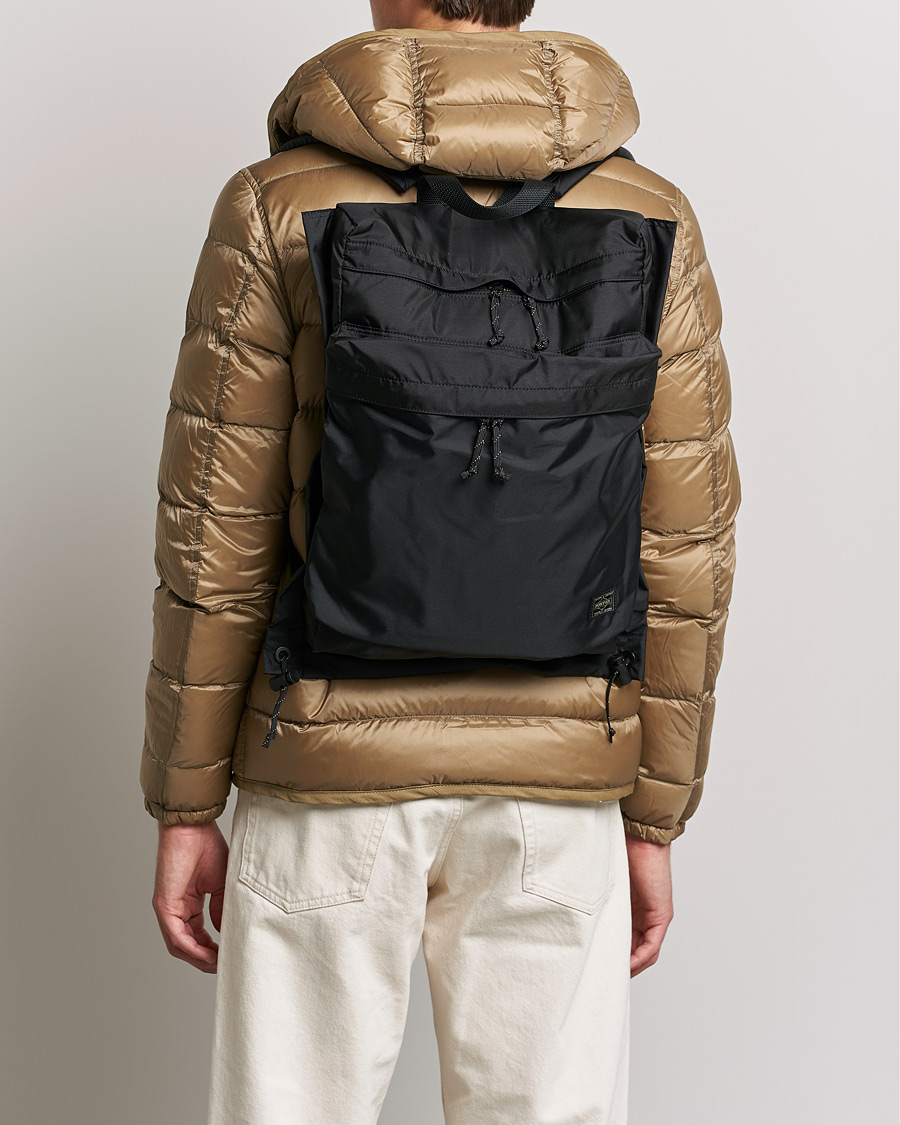 Hombres | Bolsos | Porter-Yoshida & Co. | Force Ruck Sack Black