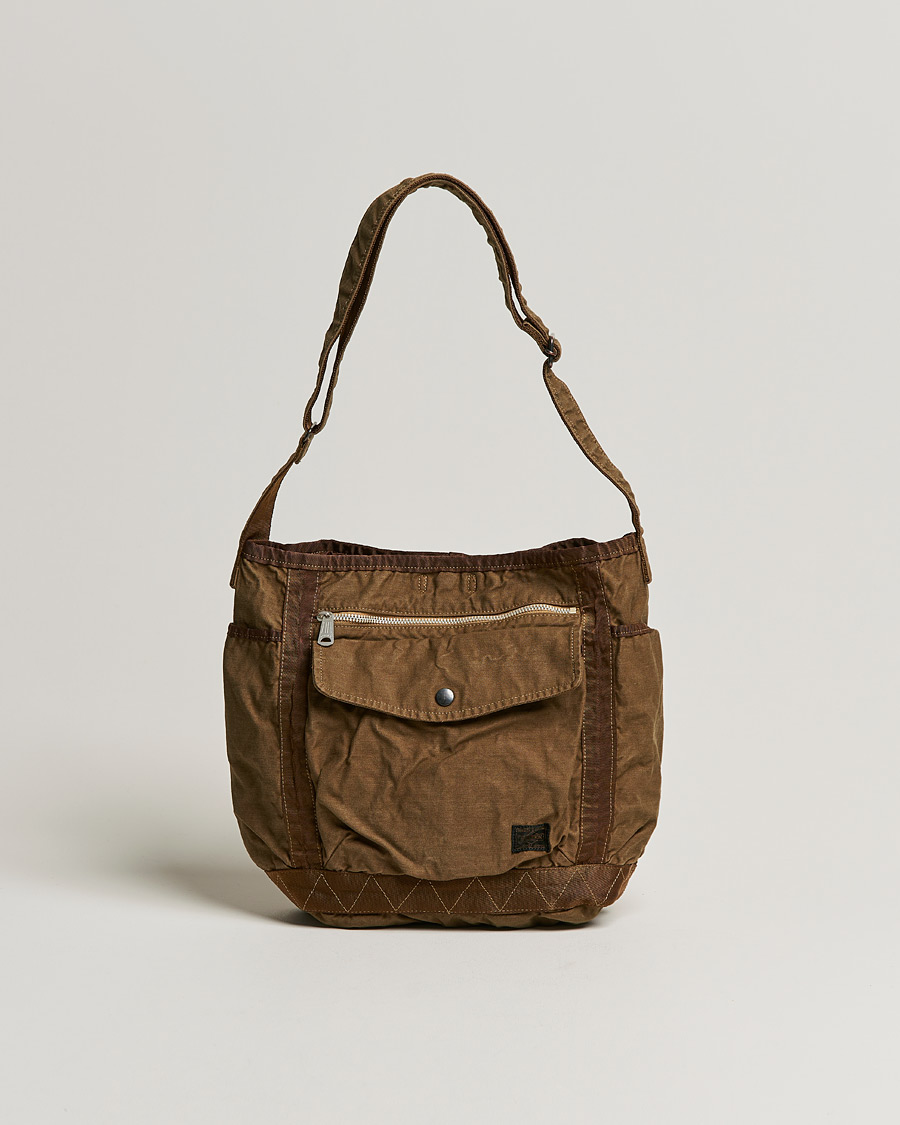 Hombres | Porter-Yoshida & Co. Crag Shoulder Bag Coyote | Porter-Yoshida & Co. | Crag Shoulder Bag Coyote