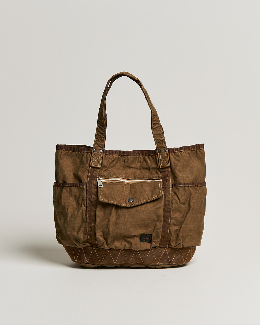 Hombres | Porter-Yoshida & Co. Crag Tote Bag Coyote | Porter-Yoshida & Co. | Crag Tote Bag Coyote