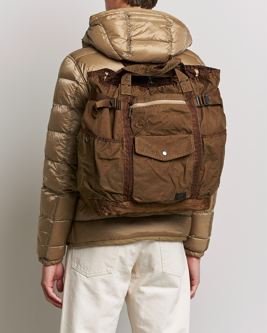 Hombres | Porter-Yoshida & Co. Crag 2Way Ruck Sack Coyote | Porter-Yoshida & Co. | Crag 2Way Ruck Sack Coyote