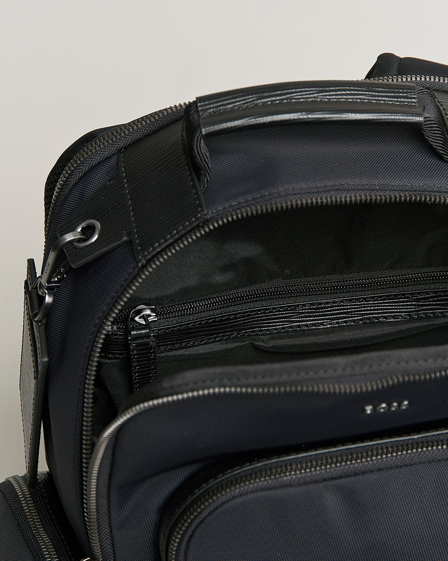 Hombres | First Class Backpack Black | BOSS BLACK | First Class Backpack Black
